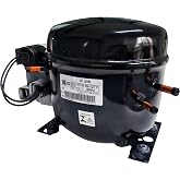 FFI12HBX Replacement Refrigeration Compressor 115-127V 1/3HP R134a R-134A | FFI12HBX Refrigeration Compressor Compatible with Embraco Whirlpool GE Frigidaire Haier Electrolux