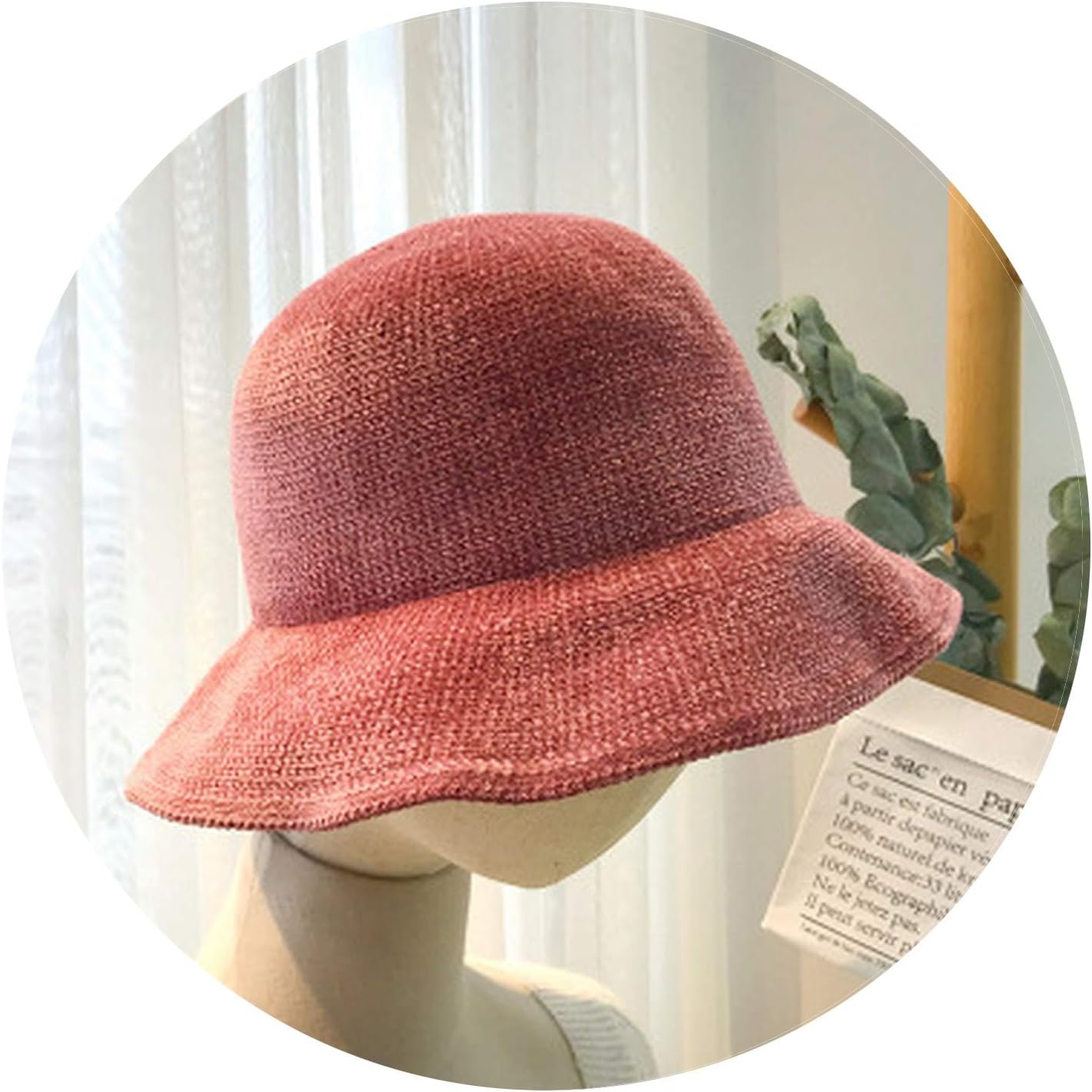 Autumn and Winter Women's Bucket Hats Fashion Japanese Plush Fisherman hat