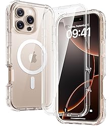 Diaclara Designed for iPhone 16 Pro Case, Full Body