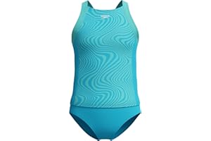 Speedo Girls Swimsuit Two Piece Tankini Thick StrapTankini Set