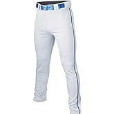 Easton Boys Easton | Rival+ Baseball Pants | Full Length Semi-Relaxed Fit | Youth Sizes | Piped | Multiple Colors