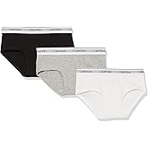 Calvin Klein Kids Girls' Modern Cotton Hipster Underwear 3-Pack