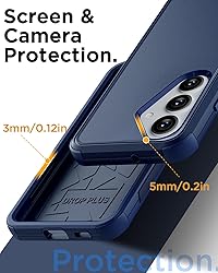 AICase for Samsung Galaxy S25 Case,3-Layer Heavy
