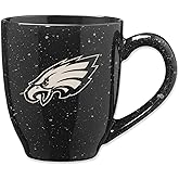 Rico Industries NFL Football 16 oz Team Color Laser Engraved Speckled Ceramic Coffee Mug