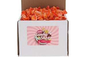 SECRET CANDY SHOP Tootsie Fruit Chews Candy Bulk in Box (Individually Wrapped) (Orange, 1lb)