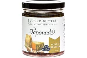 Sutter Buttes Olive Tapenade Spread - 9 oz. Jar (Olive & Parmesan)