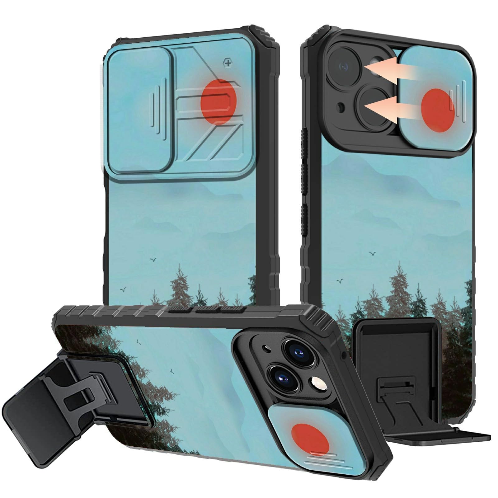 Rossy for iPhone 15 Phone Case 2023 with Slide