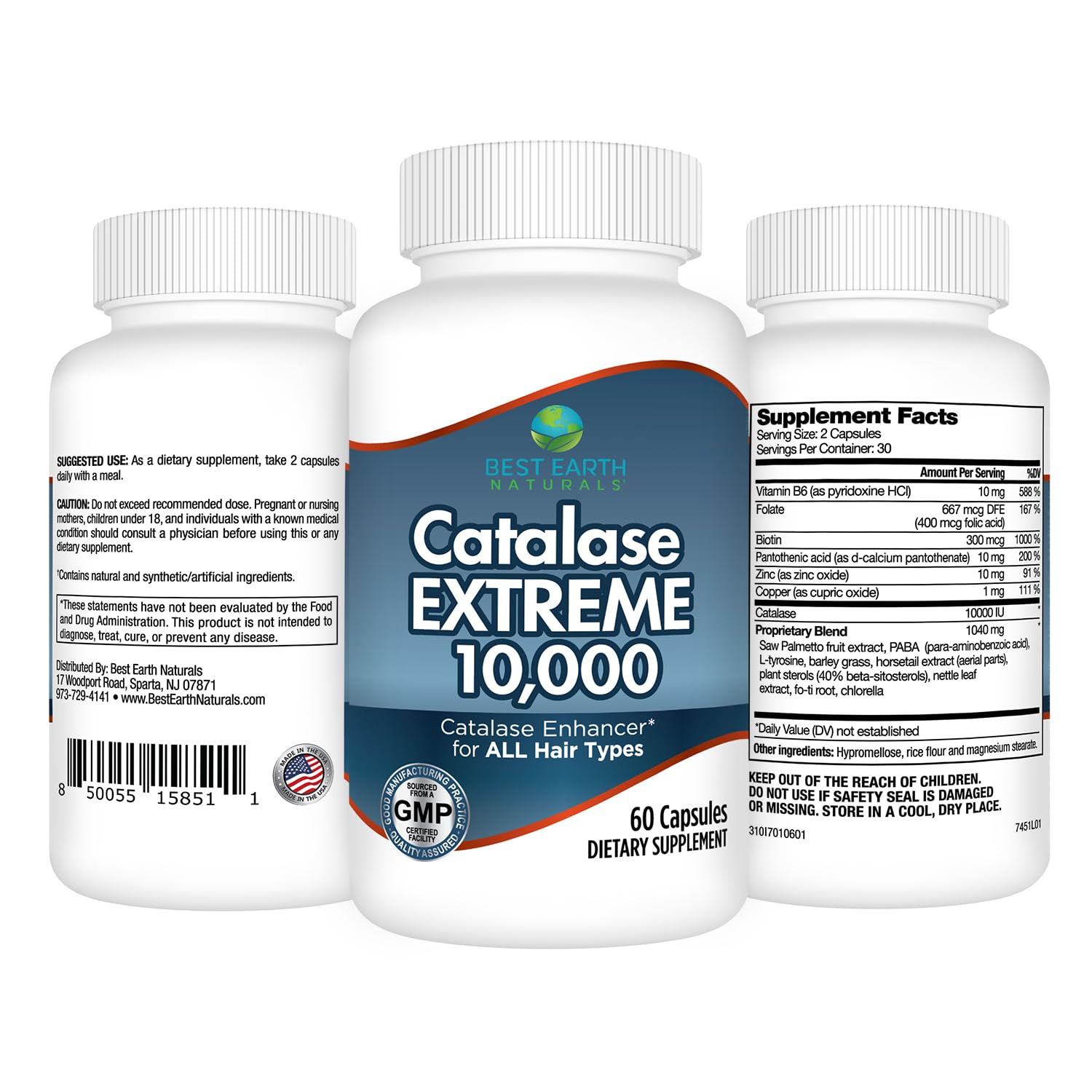 catalase 15,000 - 30 day supply – best earth... Mua Best Earth Naturals Catalase Extreme Supplement 10,000 with Saw ...