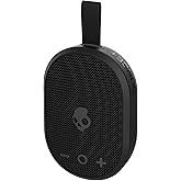 Skullcandy Ounce+ Wireless Bluetooth Speaker - IPX7 Waterproof Mini Portable Speaker with 16 Hour Battery, True Wireless Stereo, and Ballistic Nylon Carry Strap (Black)