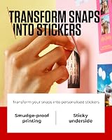 Canon ZINK Photo Paper 2x3 Sticker Sheets 20-pack for Zoemini view 3