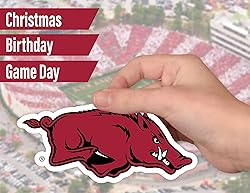 Arkansas Razorbacks Stickers (14 Piece) Arkansas