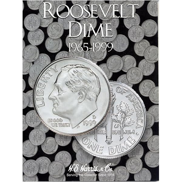 Amazon.com: Roosevelt Dime Folder Starting 2000 (H.E. Harris