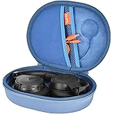ZUJFPL EVA Hard Case for JBL Live 770NC/670NC/660NC/650BT/460NC/400BT/500BT and JBL Tune 770NC/710BT/720BT/700BT/750BT/520BT/510BT/760NC/660NC/500/E45BT Wireless Headphone (Blue)