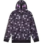 Minecraft Cosplay Fleece Zip-Up Hoodie Toddler to Big Kid