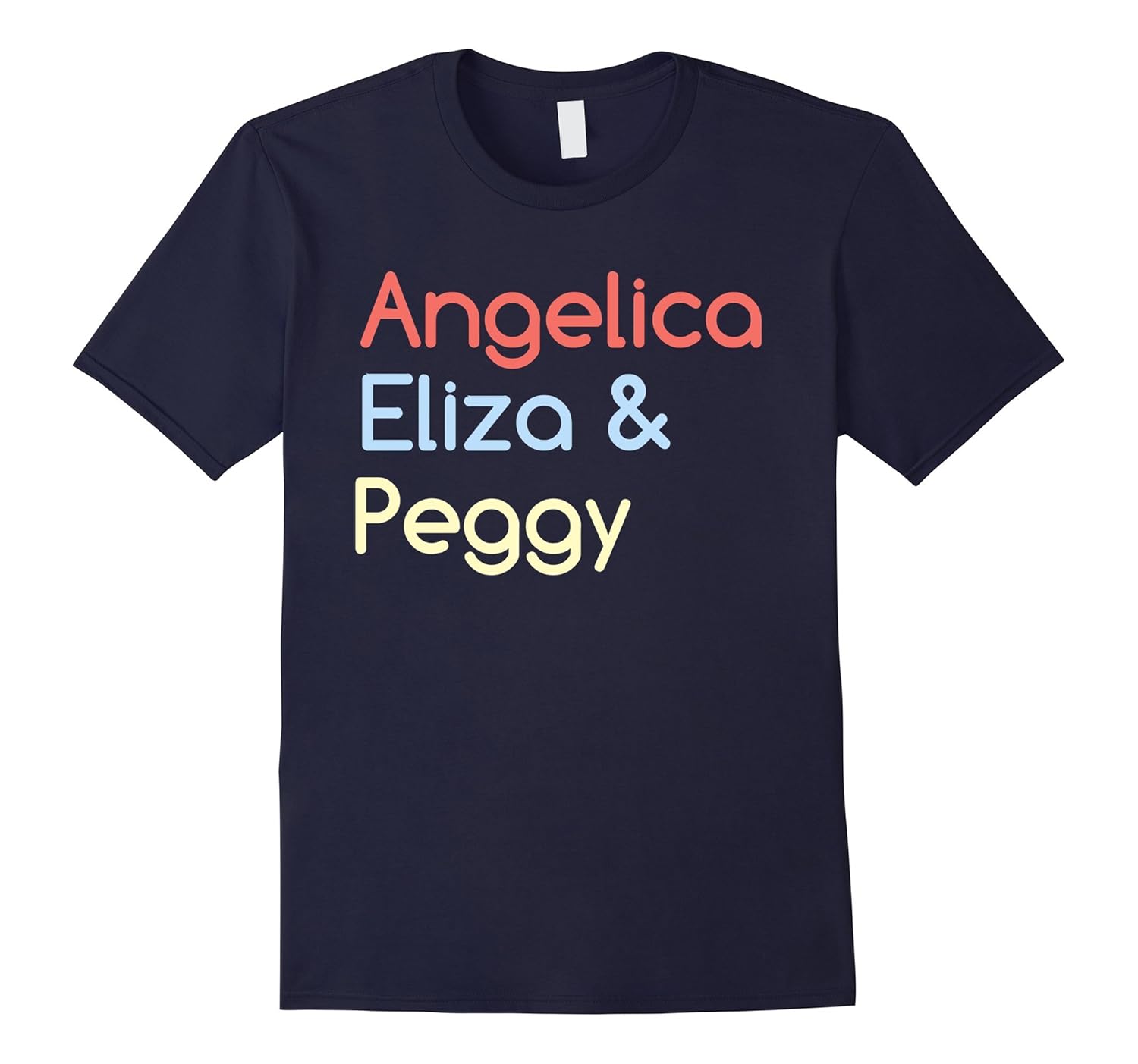 Hamilton classic shirts angelica eliza and peggy tshirt-ANZ