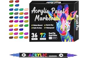 Ended Markers Set - Double Tip Markers, 48 Colors Art Pen, Vibrant Pens | Creative Journaling Drawing Tools for Adults Kids C