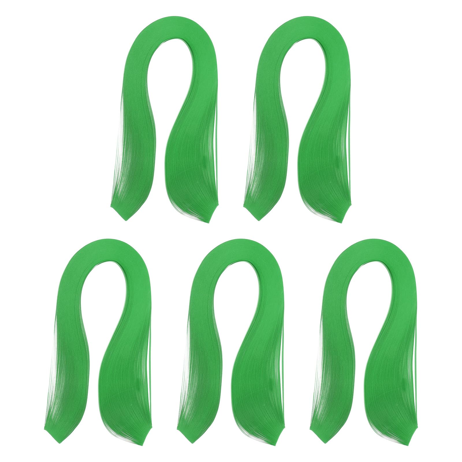 PATIKIL 600pcs Quilling Strips Paper 1/8"(3mm) 39cm Origami Paper Quilling Strip for Art DIY Hand Craft Christmas, Dark Green