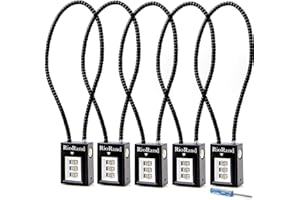 Trigger Lock 3 Digit Combination 15 Inch Gun Cable Lock Compatible with Pistols Hand Gun Rifles Bb Gun Shotguns