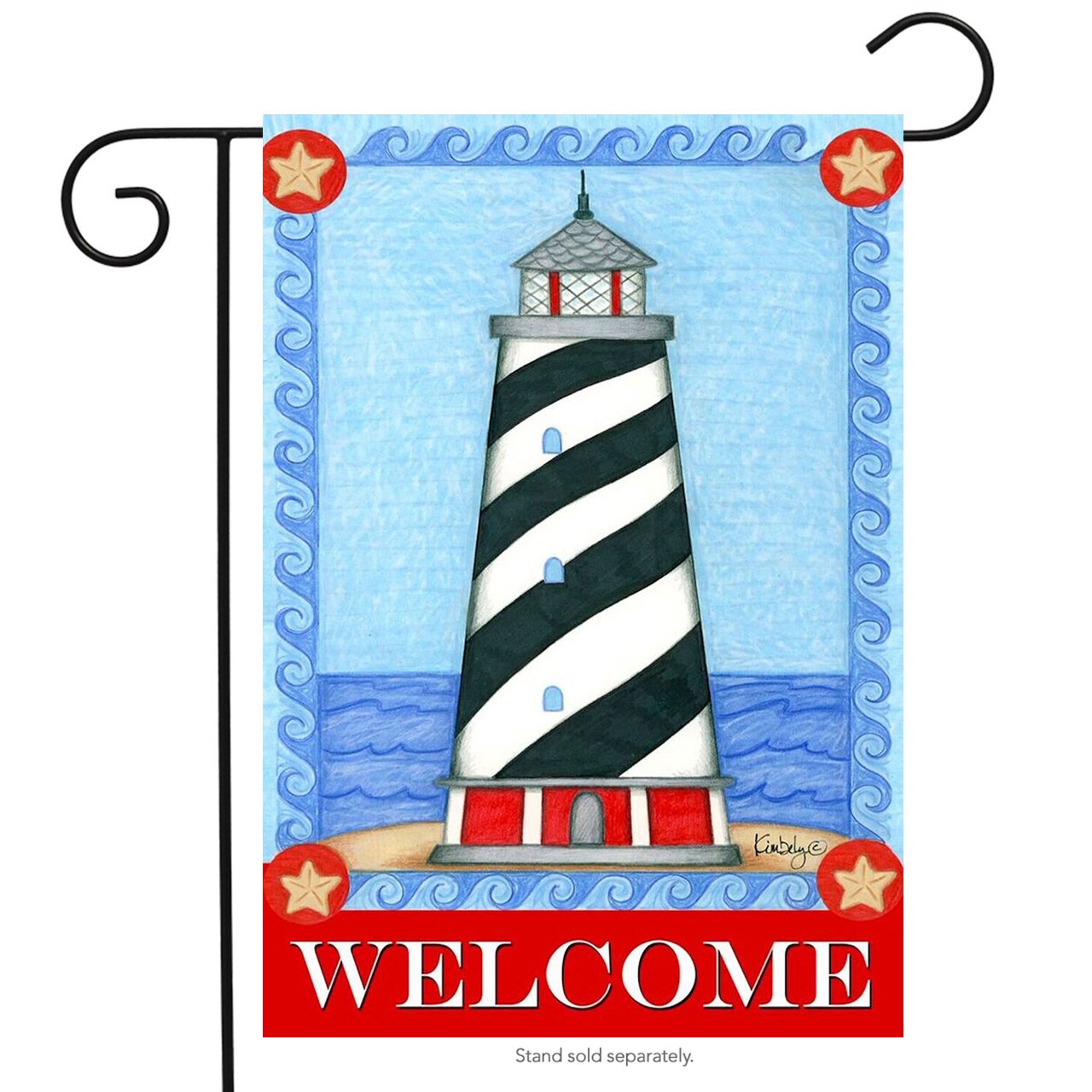 Best Hatteras Lighthouse Garden Flag