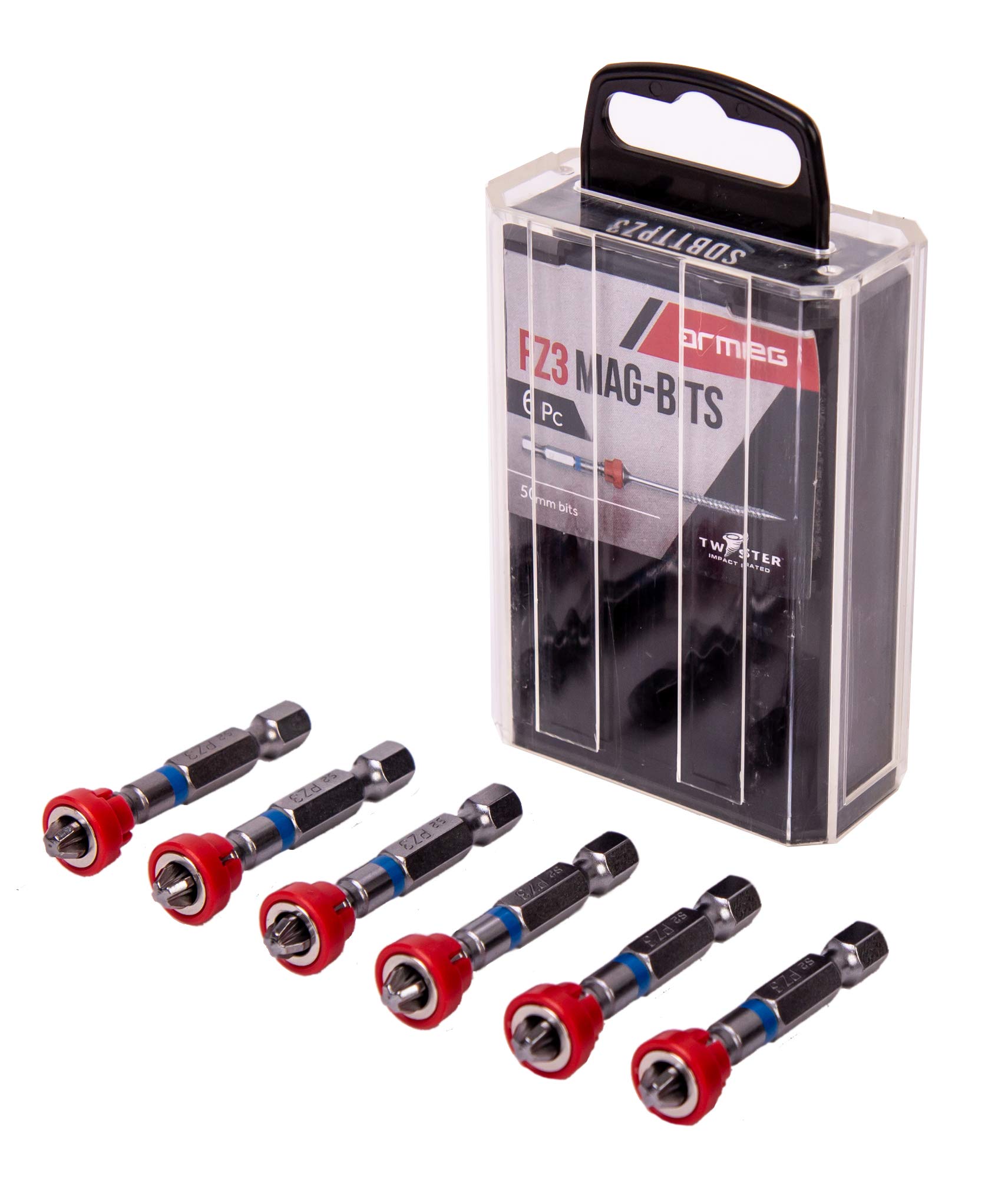 Armeg 6 Piece PZ3 Magnetic Collar Tic Tac Box