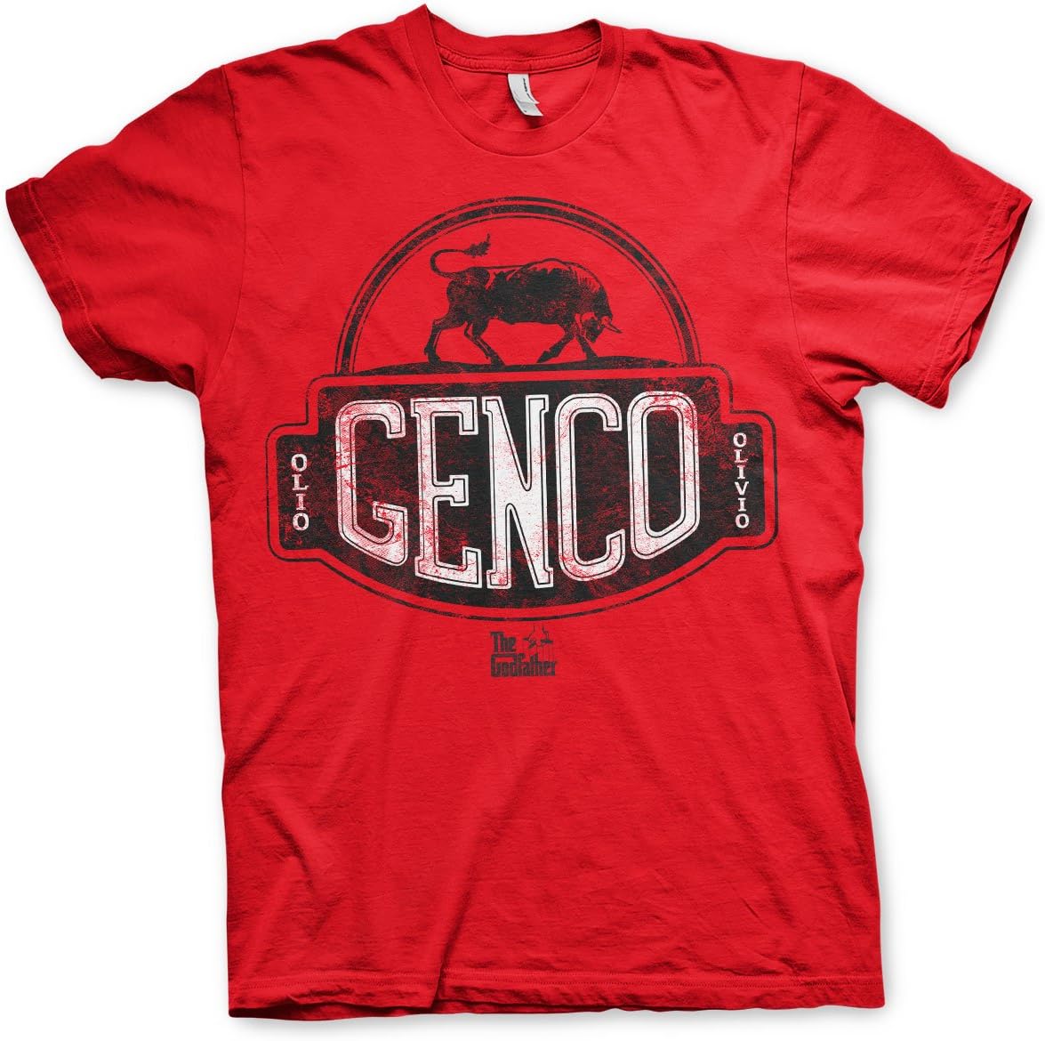 Officially Licensed GENCO Olive Oil T-Shirt (Red)