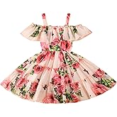 VINUOKER Toddler Baby Girls Dress Spring Summer Dresses Party Dress