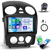 [4G+128G] for Volkswagen Beetle 2004-2010 Android 15 Radio Wireless Carplay | 9'' In-Cell Screen Car Stereo with Android Auto 5G-WiFi/GPS Navigation/Bluetooth 5.0/FM RDS/EQ AHD Backup Camera SWC