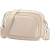 SENDEFN Crossbody Bags for Women Small Square Bag Trendy PU Leather Purses and Handbags