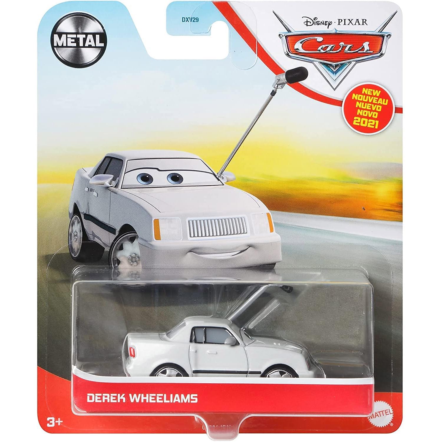 Disney Pixar Cars Derek Wheeliams - Metal Series