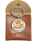 HRMYUDI 3 Years Anniversary Copper Gift for Man Woman, Coin Keychain with a 2023 Penny, 3 Years Down and Forever To Go Keyring, Third Anniversary Copper Gift for Him Her