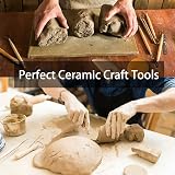 Nuts OT Nuts Clay Tools 13Pcs Pottery Kit Wood Metal Polymer Sculpting Tools view 2