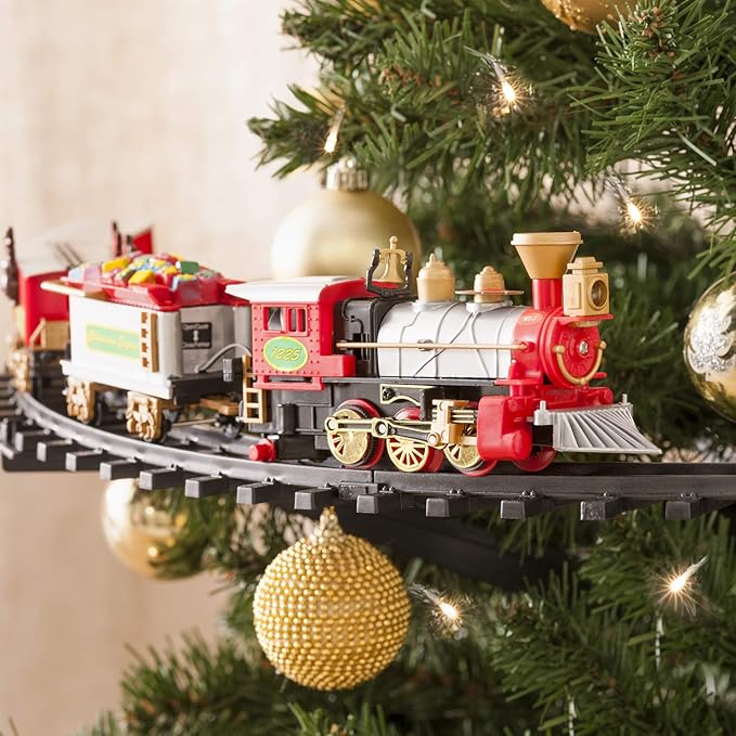 Addobbi Natalizi Leroy Merlin.Trenino Elettrico Con Luci E Suoni Agganciabile All Albero Di Natale Amazon It Casa E Cucina