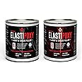 ElastiPoxy Concrete Joint & Crack Filler Kit (2-qts.) - Flexible Epoxy Joint Sealant for Floor-to-Wall Joints, Contraction Joints, Cracks in Concrete Blocks, Spalled Concrete.