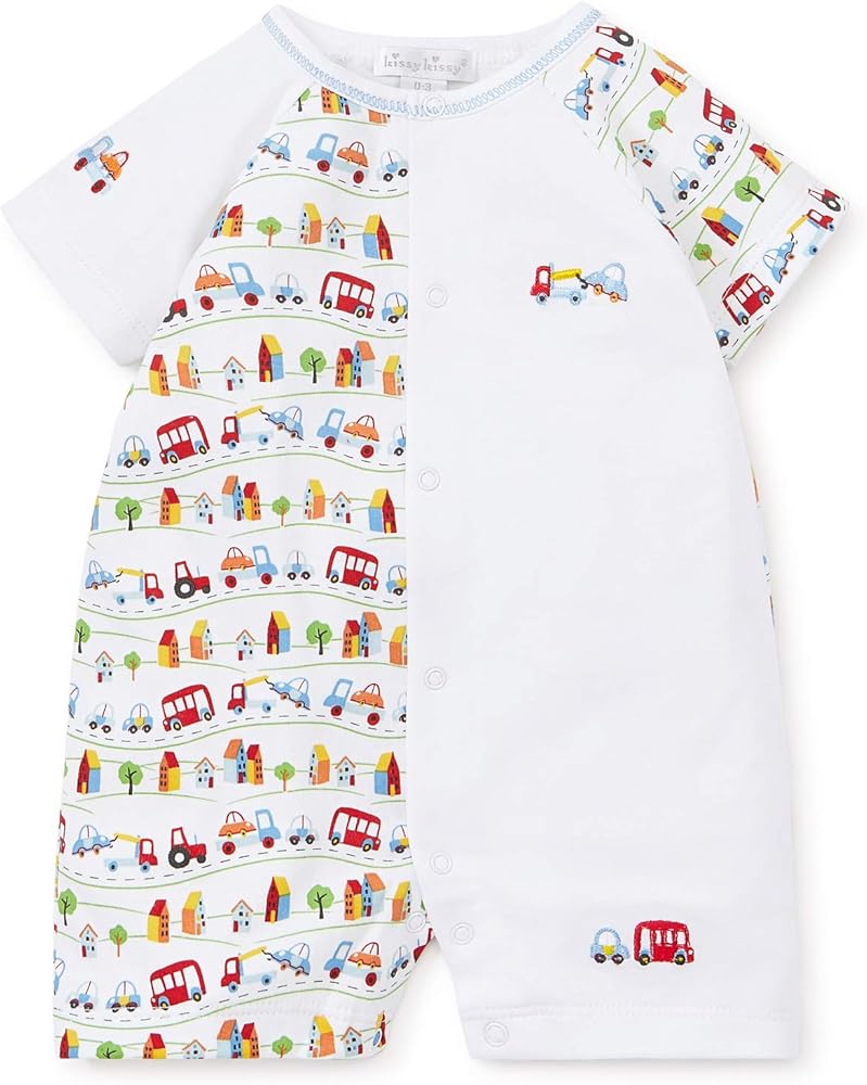 kissy kissy zipper onesie