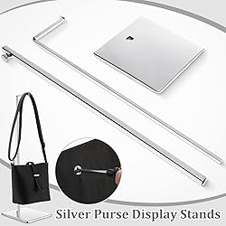 Maitys 4 Pack Purse Display Stands, Adjustable