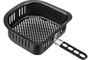 RAMLLY Air Fryer Basket for PowerXL Vortex Air Fryer Pro 10qt,Accessories for PowerXL Oven 6qt Replacement Parts