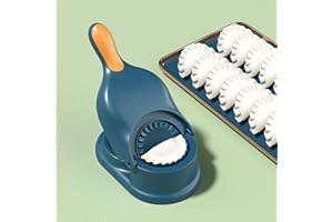 2 in 1 Multifunctional Dumpling Maker Press Manual Dough Machine Easy to Clean Food Grade Kitchen Tool