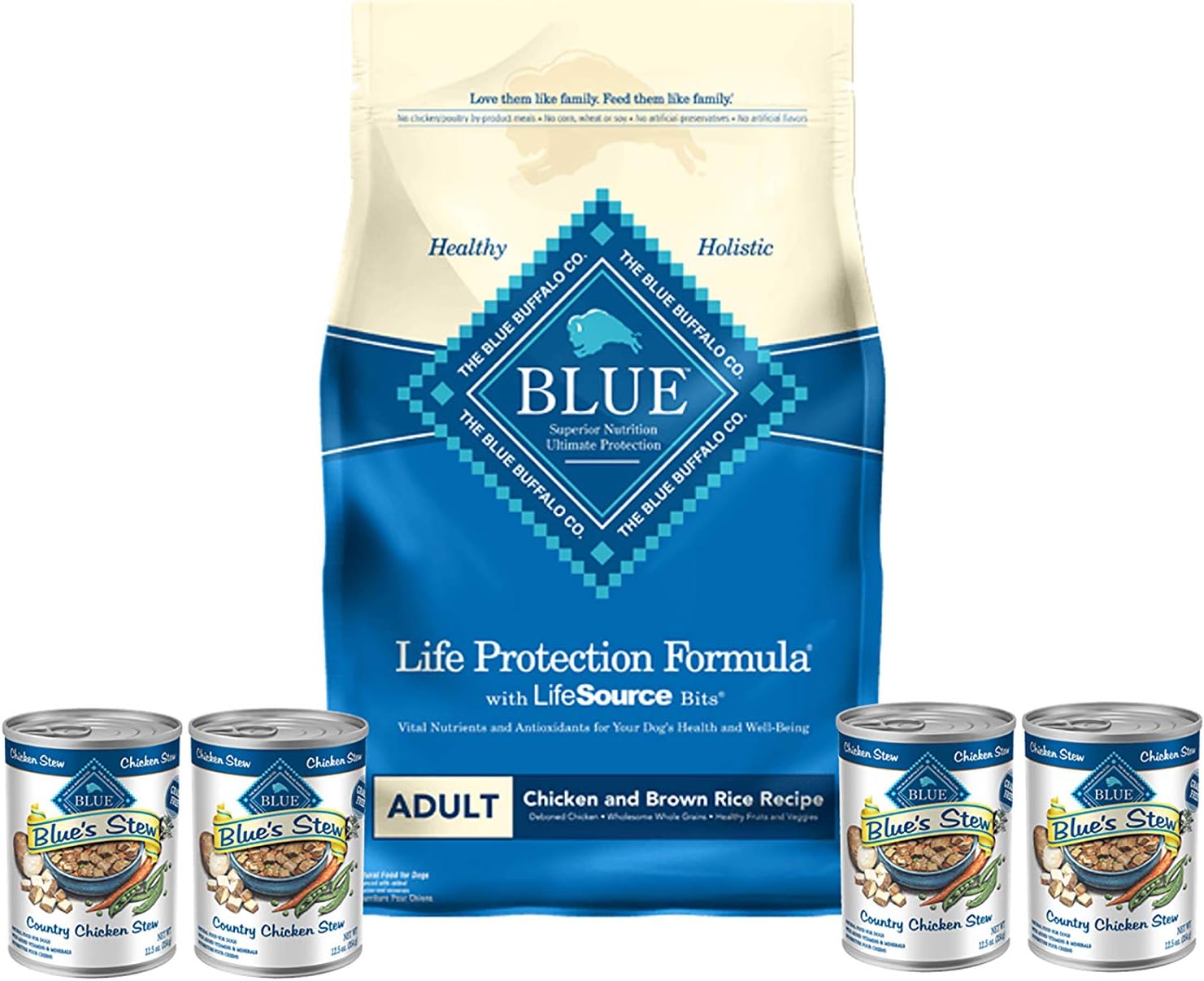 blue dog food company