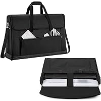 Trunab Monitor Carrying Case 24-27 Inch Padded Travel Bag Hold Up to 2 LCD Screens/TVs, Not Compatible with iMac, with Access