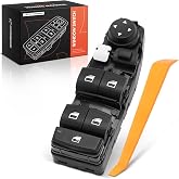 A-Premium Front Left Driver Side Power Window Switch | Compatible with BMW 320i, 320i xDrive, 328d, 328i, 328i xDrive, 330e, 330i, 330i GT xDrive, 335i, 340i, 528i, 535d, 550i GT