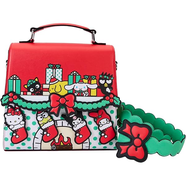 Loungefly L'Étrange Noël de Monsieur Jack [Disney] : Sac à bandoulière Stitch Shoppe Zero pas cher