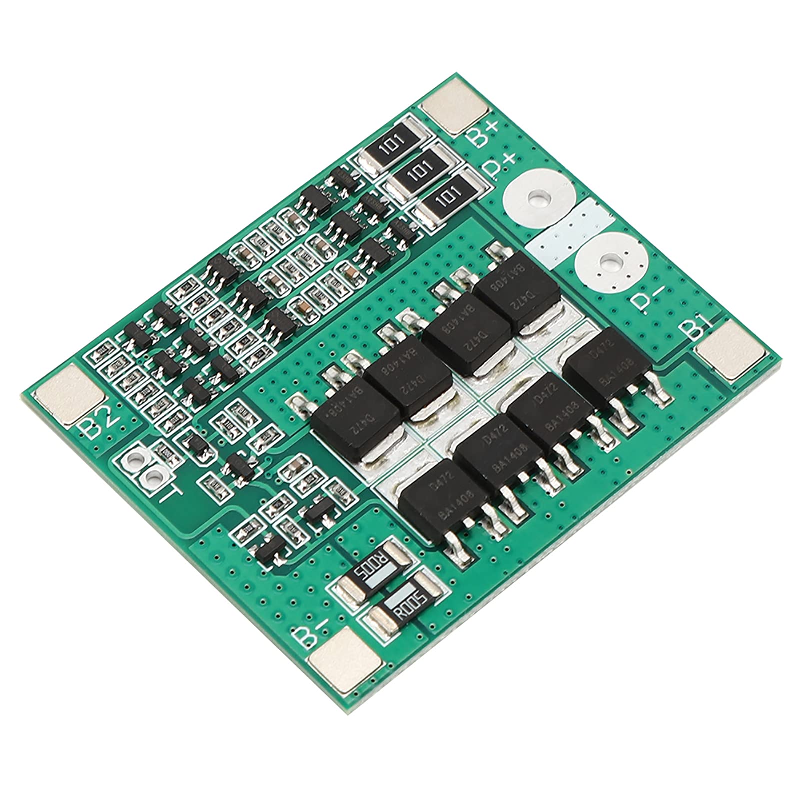 Lithium Battery Board 3S 40A 12V Multi-Protectional Lithium Battery Charging Board PCB Board with Balance Charging