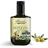 Aivalos Premium Single-Estate Extra Virgin Olive Oil (EVOO), Cold-Pressed, Single-Origin Mediterranean from Ayvalık Aegean Coast Turkey, Smooth, Peppery Flavor & Rich Finish, Naturally High in Polyphenols, Premium Unblended Fresh Harvest, Dark Glass Bottle