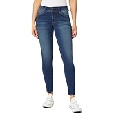 WallFlower Women's Ultra Skinny Jeans, Sizes 0-24 | Mid-Rise, Insta Soft Denim, Trendy, Stretchy, Comfortable Gap-Free Fit, 5-Pocket, Inseam Options, Juniors, Standard and Plus