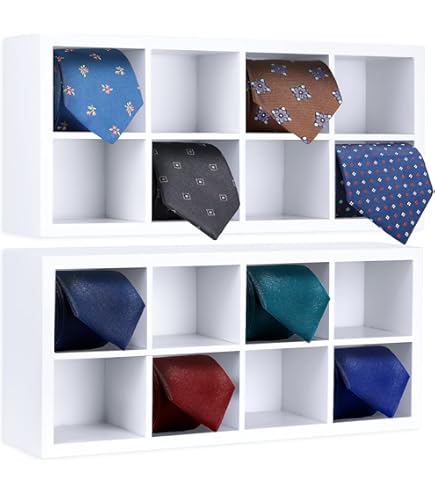 JUNWELL Wooden Belt Hanger For Closet Belt Rack Holder Wall