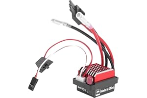 Generic 360A ESC Waterproof Bidirectional Brushed Aluminum Alloy for RC Crawler Car Long Service Life High Temperature Protec