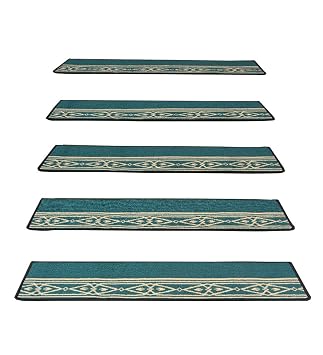 Zengai Schrittmatte Teppich Treppenlaufer Treppe Stufenmatten 3er