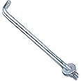 Hard-to-Find Fastener 014973147389 Galvanized 147389 Anchor Bolt, Gray 1/2-13 x 10 25 Piece