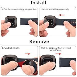 AK Sport Band Compatible with Fitbit Sense 2