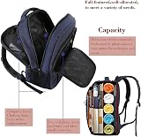 MATEIN 15.6 inch Travel Laptop Backpack Navy Blue USB Charging Anti Theft view 3